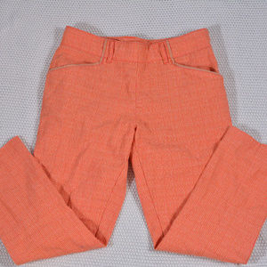 Anthropologie Cartonnier Orange Charlie Trouser
